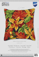 Vervaco PN-0008640 Kreuzstichkissen Motiv Herbstblätter