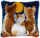 Vervaco PN-0021651 Knüpfkissen Katzen bei Nacht