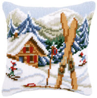 Vervaco PN-0021868 Herrlich! Winter Kreuzstichkissen