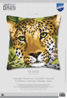 Vervaco PN-0144823 Kreuzstichkissen Leopard