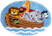 Vervaco PN-0148431 Knüpfteppichpackung Arche Noah
