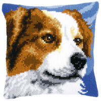 Vervaco PN-0149770 Kreuzstichkissen Border Collie