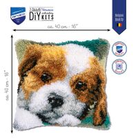 Vervaco, Knüpfkissenpackung kleiner Hund