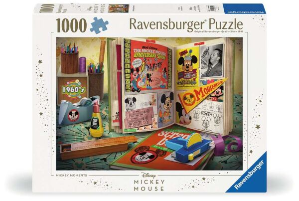 Ravensburger, 1960 Mickey Anniversary, 1000 Teile Puzzle
