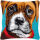 Vervaco PN-0153886 Kreuzstichkissen Hund Boxer