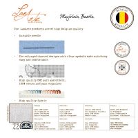 Lanarte PN-0154463 Stiefmütterchen im Blumentopf Kreuzstichpackung