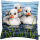 Kreuzstichkissenpackung Enten im Wasser
