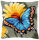 Vervaco PN-0156041 Kreuzstichkissen Schmetterling