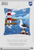 Vervaco PN-0158364 Kreuzstichkissen Leuchtturm &...
