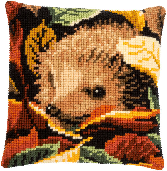 Vervaco PN-0166003 Kreuzstichkissenpackung Igel