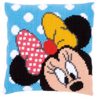 Vervaco PN-0167234 Kreuzstichkissenpackung Disney Minnie...