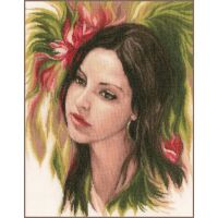 Lanarte PN-0172879 Bezaubernde Jugend Kreuzstichpackung