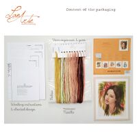 Lanarte PN-0172879 Bezaubernde Jugend Kreuzstichpackung