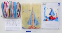 Vervaco PN-0183156 Kreuzstichkissenpackung Segelboot
