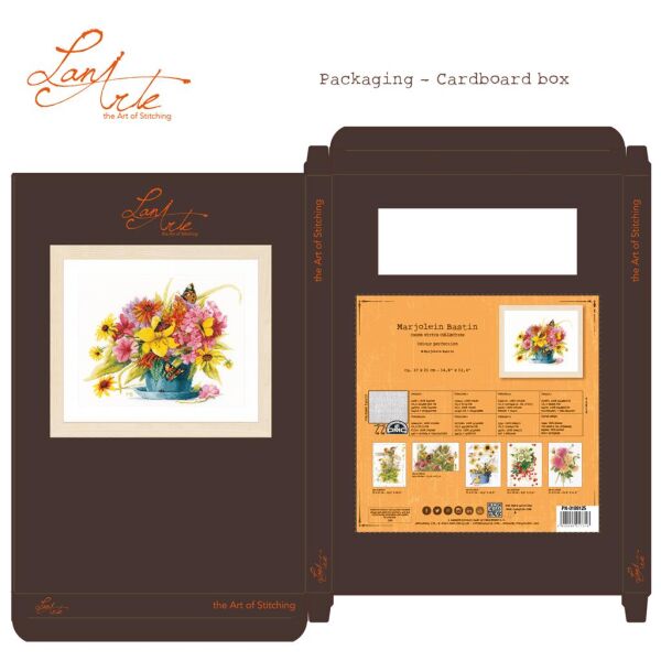 Lanarte Farbperfektion Kreuzstichpackung, Secret Stitch Along 2020/2