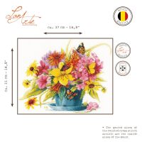 Lanarte Farbperfektion Kreuzstichpackung, Secret Stitch Along 2020/2