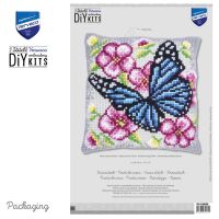 Vervaco PN-0199095 Kreuzstichkissenpackung Schmetterling