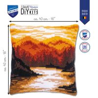 Vervaco PN-0199420 Kreuzstichkissenpackung Berge