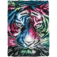 Vervaco, Knüpfteppichpackung Tiger