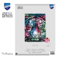 Vervaco, Knüpfteppichpackung Tiger
