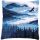 Vervaco PN-0201595 Kreuzstichkissenpackung blaue Landschaft