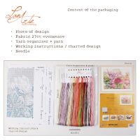 Lanarte PN-0205167 Kreuzstichset - Bright Florals