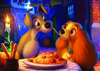 Disney Susi und Strolch 1000 Teile Puzzle