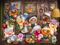 Ravensburger, Gelini Familienporträt, 1500 Teile Puzzle