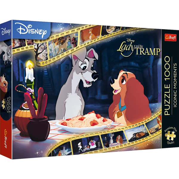 Trefl, Disney Susi & Strolch, Premium Plus 1000 Teile Puzzle