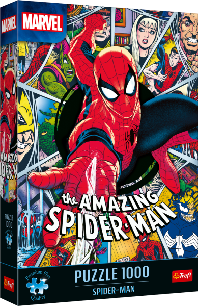 Trefl, Marvel Spider-Man, Premium Plus 1000 Teile Puzzle