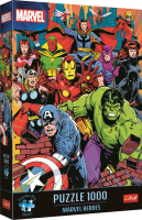 Trefl, Marvel Heroes, Premium Plus 1000 Teile Puzzle