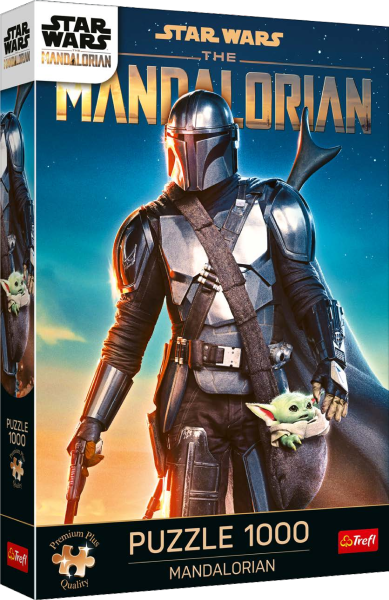 Trefl, Star Wars Mandalorian, Premium Plus 1000 Teile Puzzle