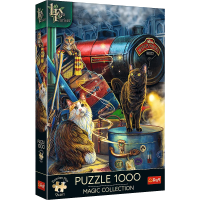 Trefl, Hexenwald-Express, 1000 Teile, Premium Plus Puzzle