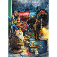 Trefl, Hexenwald-Express, 1000 Teile, Premium Plus Puzzle