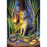 Lisa Parker, Buch der Schatten, 1000 Teile, Premium Plus Puzzle