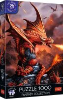 Anne Stokes, Feuerdrachen, 1000 Teile, Premium Plus Puzzle