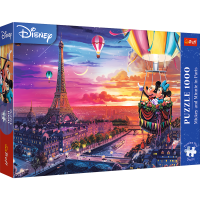 Disney Mickey und Minnie in Paris, 1000 Teile Puzzle