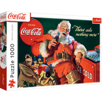 Coca-Cola: Geschenke vom Weihnachtsmann 1000 Teile Puzzle