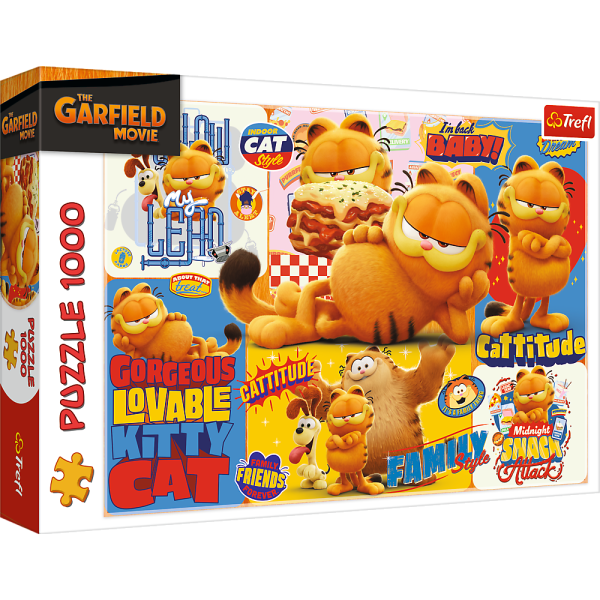 Trefl, Garfield, 1000 Teile Puzzle