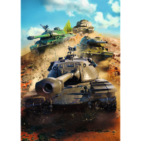 World of Tanks 1000 Teile Puzzle