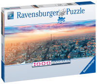Paris im Morgenglanz 1000 Teile Panorama Puzzle
