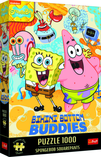 Trefl, Spongebob Squarepants, 1000 Teile Premium Plus Puzzle