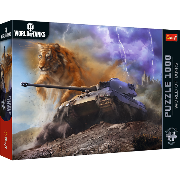 Trefl, World of Tanks, 1000 Teile Premium Plus Puzzle