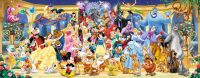 Disney Gruppenfoto 1000 Teile Panorama Puzzle