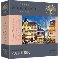 Französische Straße 1000 Teile Holzpuzzle