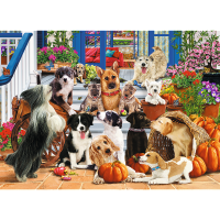 Hundefreundschaft 1000 Teile Holz Puzzle
