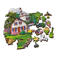 Trefl 20161 Sommerhafen 500+1 Holzpuzzle
