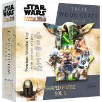 Star Wars 500+5 Sonderform Holz Puzzle