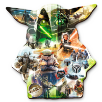 Star Wars 500+5 Sonderform Holz Puzzle
