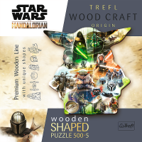 Star Wars 500+5 Sonderform Holz Puzzle